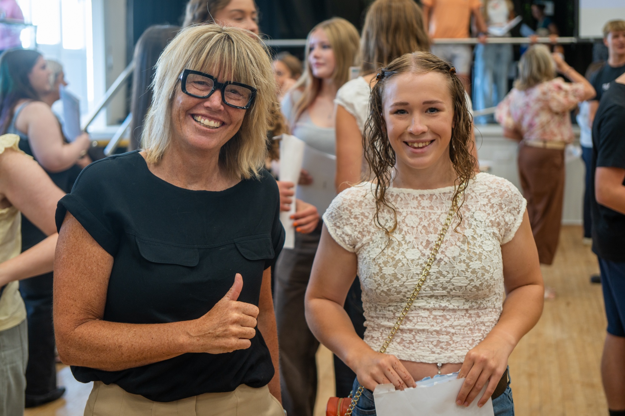 Thumbs up to GCSE results at Penrice Academy